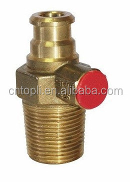 Knob Gas Control cylinder brass gas needle safety Valve