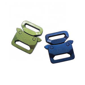 Fashion New  Coloured Green Blue Zinc Alloy Pants Garment Buckle with Quick Release