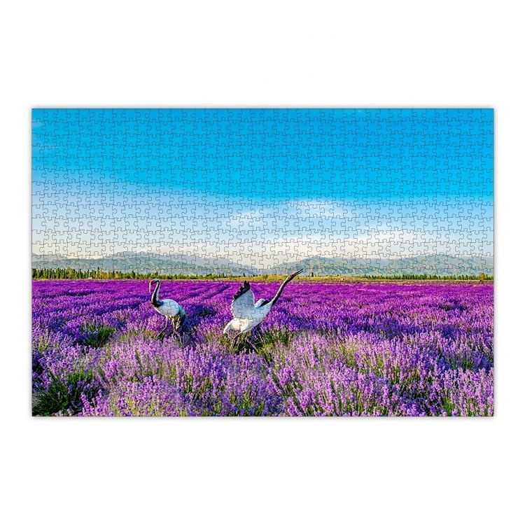 1000 Piece Cardboard Sublimation Blank Printable Jigsaw Puzzle