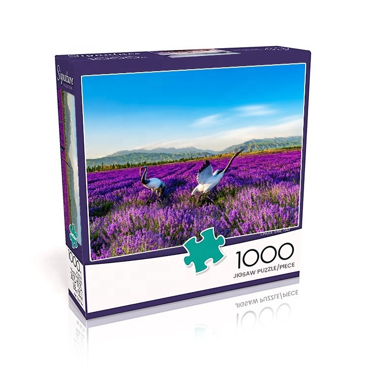 1000 Piece Cardboard Sublimation Blank Printable Jigsaw Puzzle