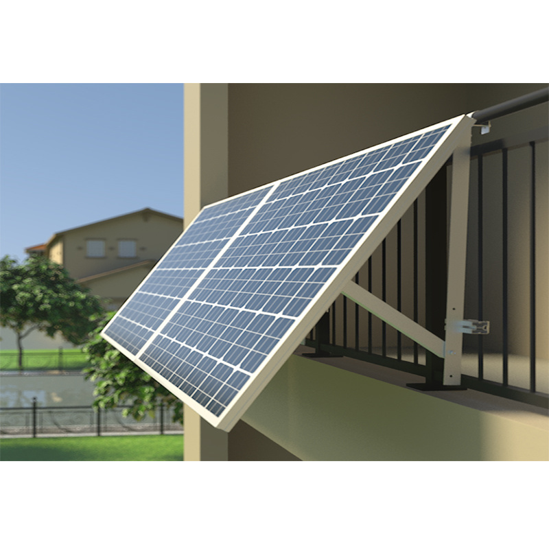 Wholesale 1KW 2KW tier-1 N type solar cell panel system 800W balcony plug-and-play solar system panels kit with micro inverter