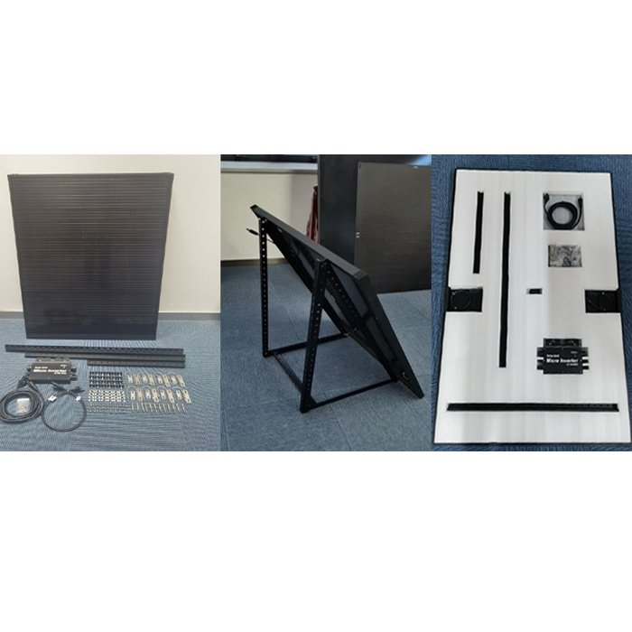 Wholesale 1KW 2KW tier-1 N type solar cell panel system 800W balcony plug-and-play solar system panels kit with micro inverter