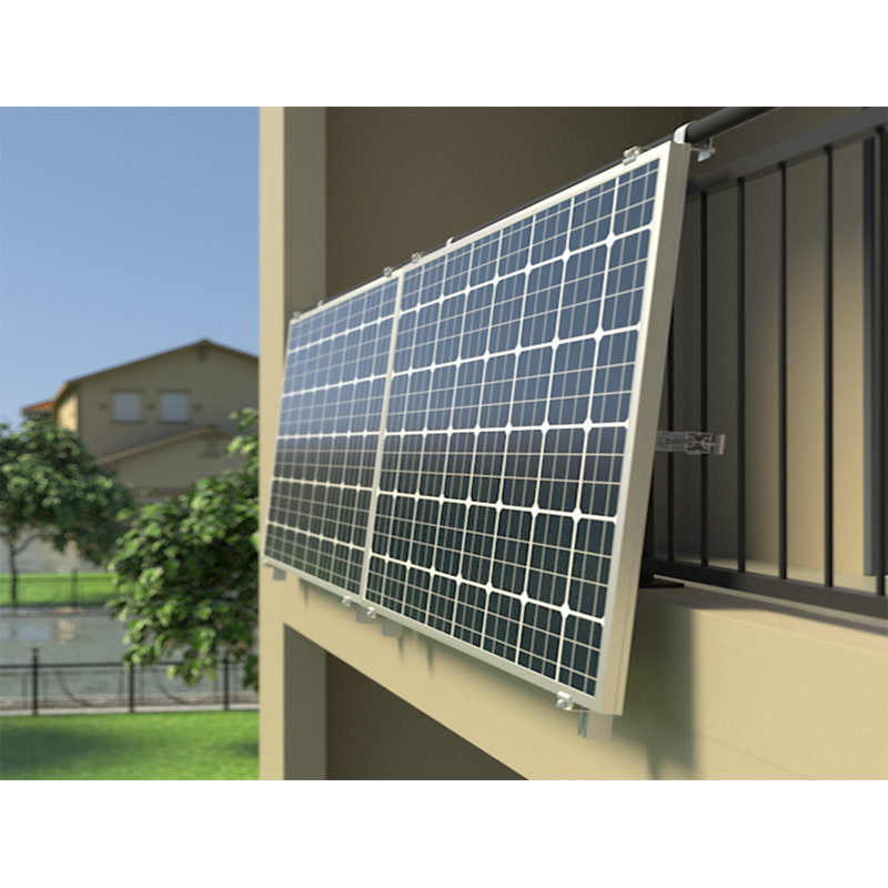 Wholesale 1KW 2KW tier-1 N type solar cell panel system 800W balcony plug-and-play solar system panels kit with micro inverter