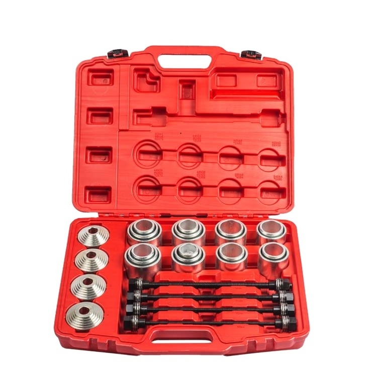 Universal Press and Pull Sleeve Kit Press and Pull Sleeve Remove Install Bushes Bearings Seals Tool Profssiona Bearing Tools