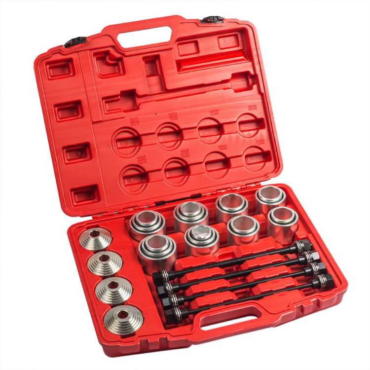 Universal Press and Pull Sleeve Kit Press and Pull Sleeve Remove Install Bushes Bearings Seals Tool Profssiona Bearing Tools