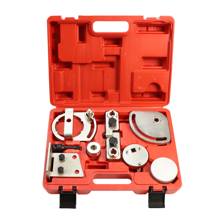 AUTOTOP Car Repair VOLVO ENGINE TIMING TOOL for 3.0 3.2 T6 FREELANDER rover chain engine alternator pulley removal tool kit