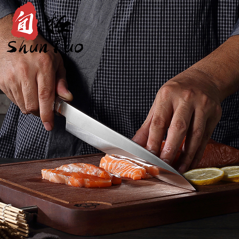 Japanese VG10 Razor Sharp Watermelon Yanagi Kiritsuke Sushi Sashimi Salmon Chef Slicer Knife