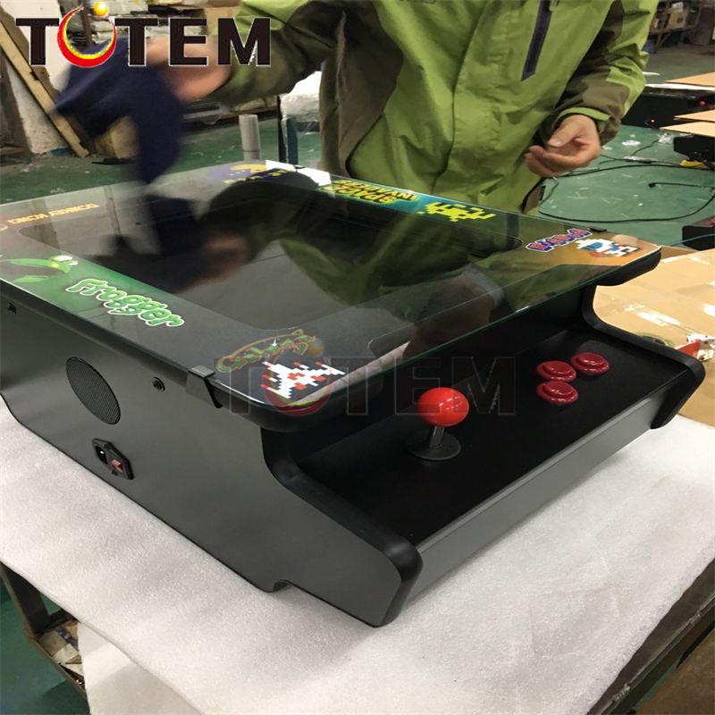 Totem Brand AC-D103 17''  2 players bartop arcade 60 in 1 cocktail table classic game multi home arcade game machine