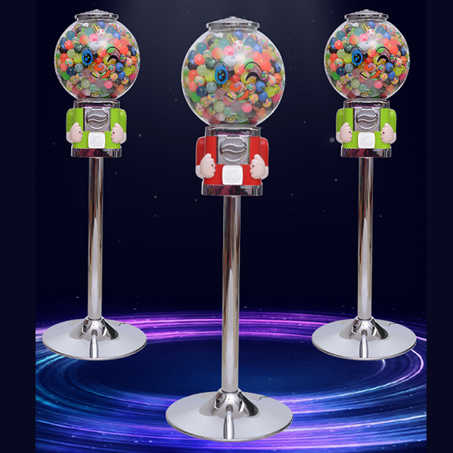 Capsule toy vending machine with stand ball vending machine