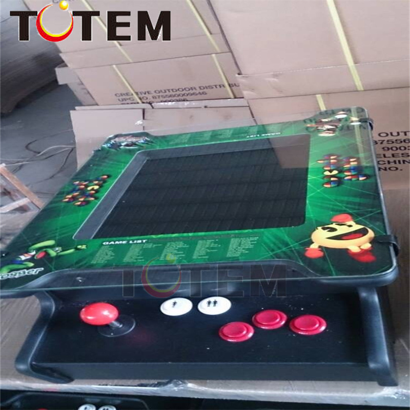 Totem Brand AC-D103 17''  2 players bartop arcade 60 in 1 cocktail table classic game multi home arcade game machine