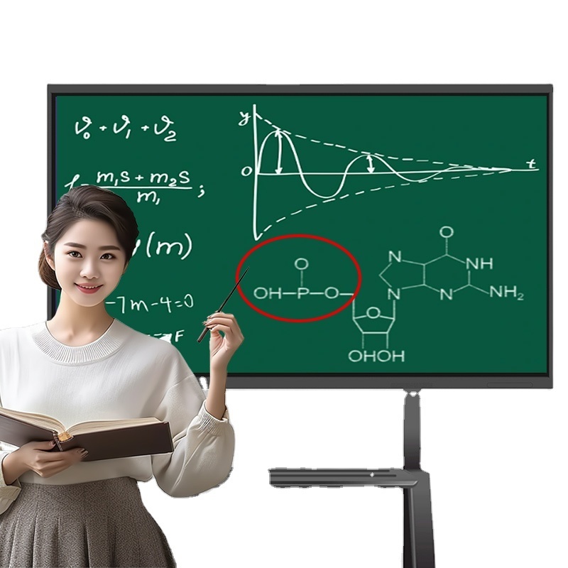 LCD 55 Inch Smart Whiteboard Smart Black Board for School China Interactive Technology Led Note Board Tv No Edge