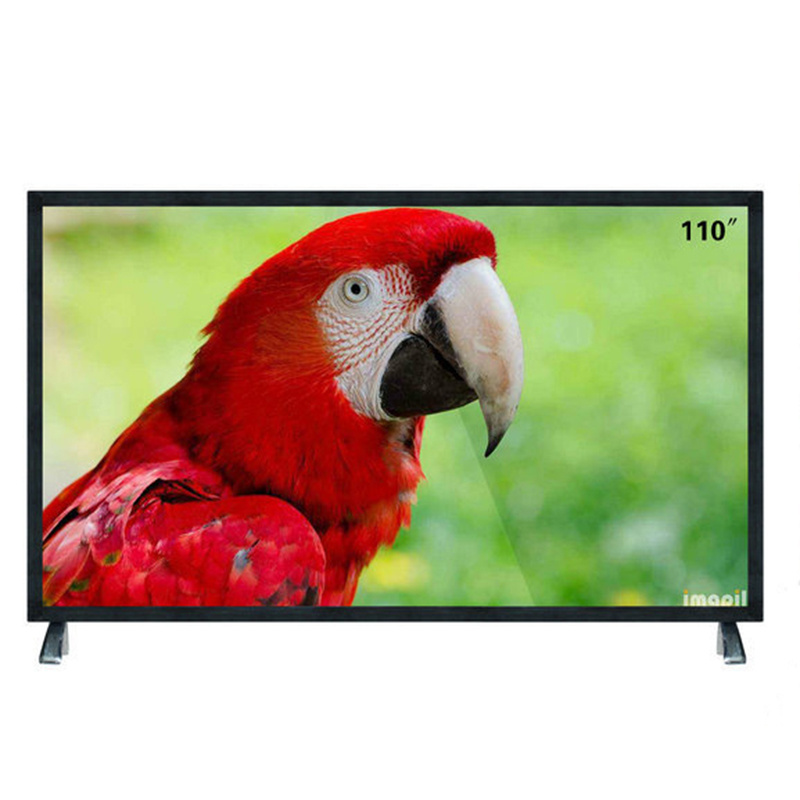 Hot quality 65 75 85 86 100 inch Android Smart TV television flat screen with double glass LCD TV for hotel home use