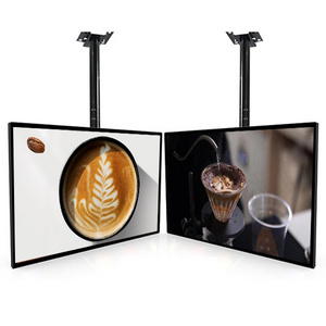 86 inch Indoor Lcd Video Display Wall Mounted Tv Screens Digital Signage Round Corner Advertising Player