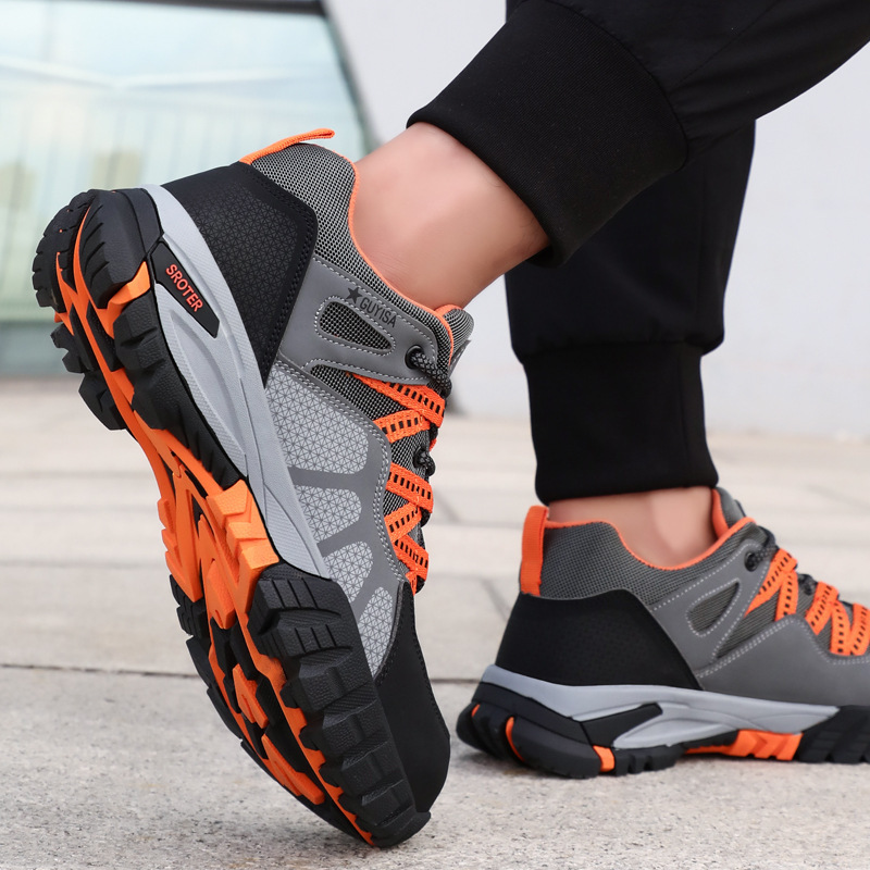 anti-puncture smash-proof sneakers Men's Industry & Construction Work Shoes Steel toe mens safety shoes