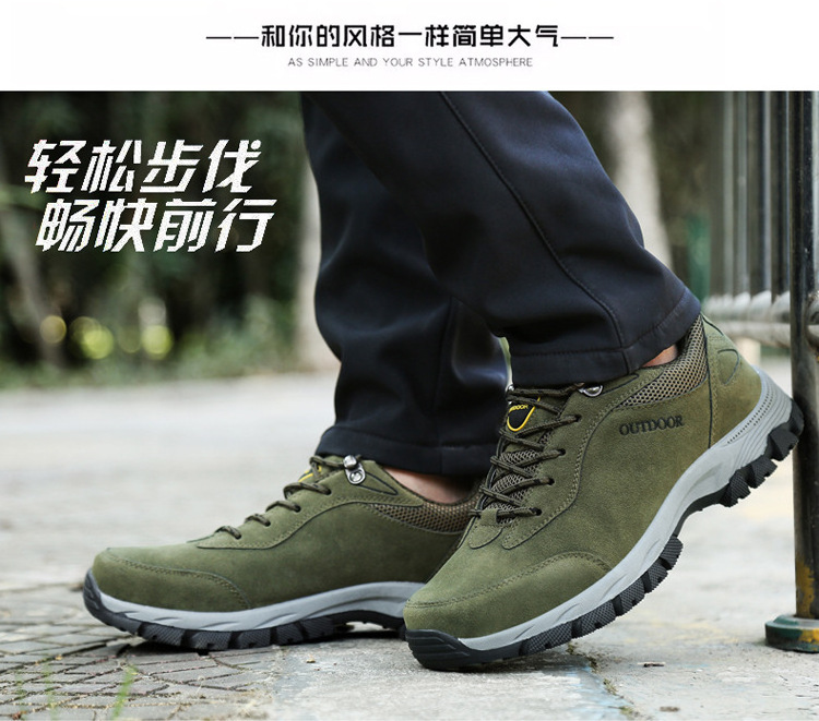 Rubber out sole extra big large size 47,48,49 men hiking trekking shoes sneakers trainers boots men shoes size 15