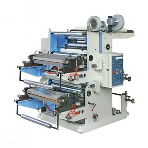 China best quality one single plastic bag color flexo printing machine price