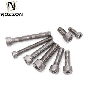 Stainless Steel A2 A4 304 316 Din 912 Allen Bolt M2 M2.5 M3 M4 M5 M6 M7 M8 M10 Hex Socket Head Cap Screw Inner Hexagon Screws