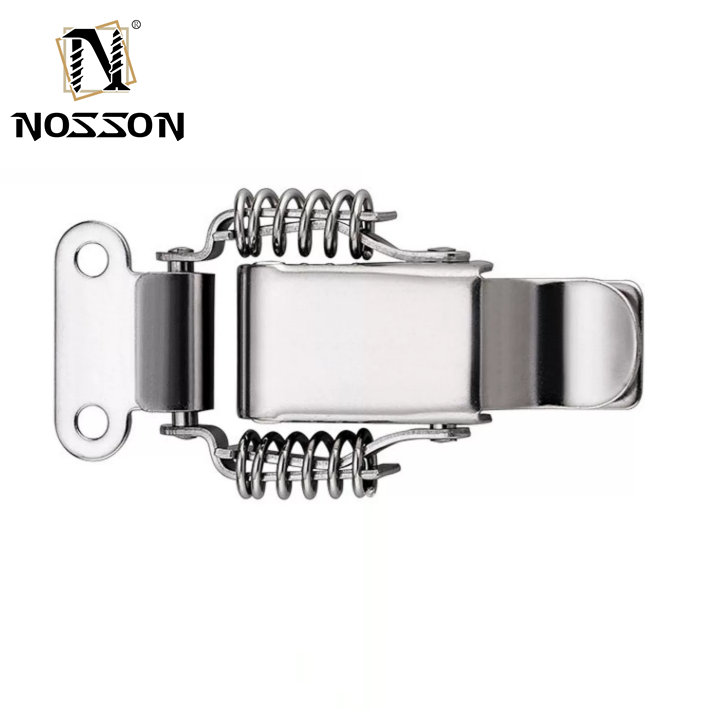 Stainless Steel Adjustable metal Spring Lever Tension Latch Toggle Clamp For Toolbox Latch Lock