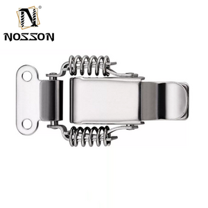 Stainless Steel Adjustable metal Spring Lever Tension Latch Toggle Clamp For Toolbox Latch Lock