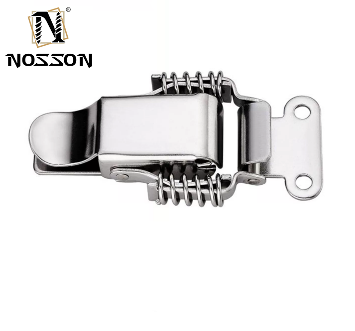 Stainless Steel Adjustable metal Spring Lever Tension Latch Toggle Clamp For Toolbox Latch Lock