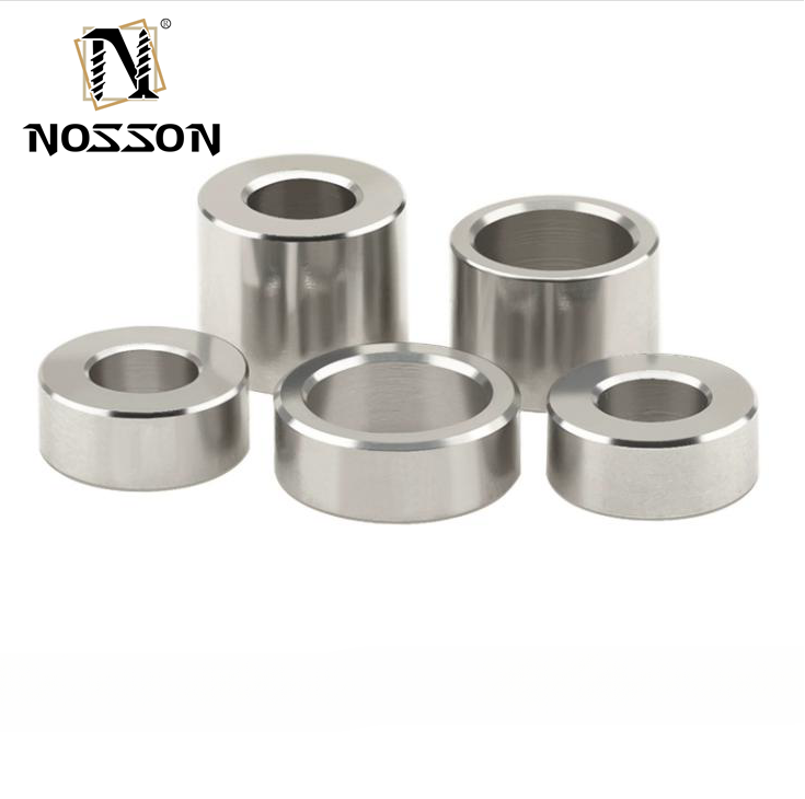 Factory Price Long  pipe sleeve Aluminum Stainless Steel Brass Round Metric Inch Spacer M6 M8 M10 M12 bearing spacers washer