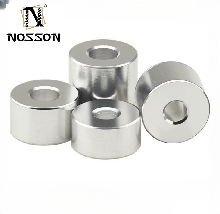 Factory Price Long  pipe sleeve Aluminum Stainless Steel Brass Round Metric Inch Spacer M6 M8 M10 M12 bearing spacers washer