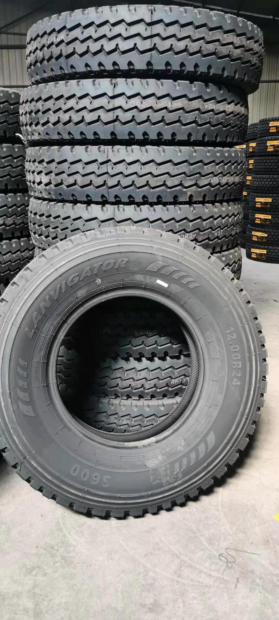 China top brand Low Price Howo Truck tires 13R22.5 New Tyre in Africa