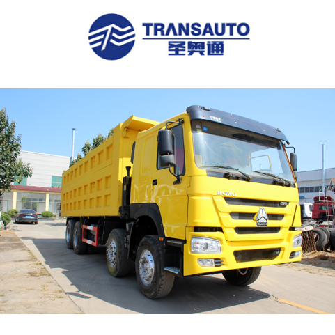 China 12 wheelers howo 8x4 used howo 371HP  dump truck price