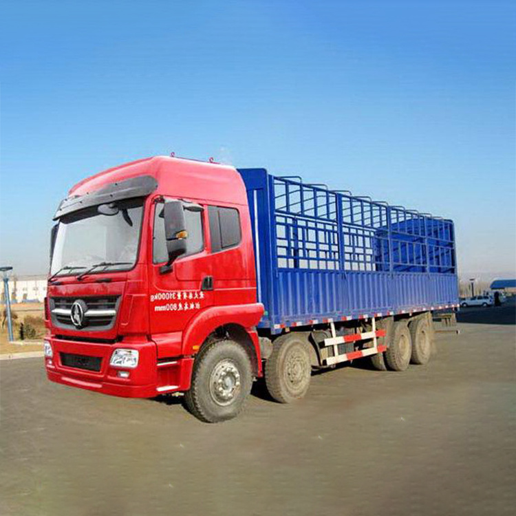 Hot Sale Reliable 30 Ton Loading Fence 8X4 Cargo Truck For Sale