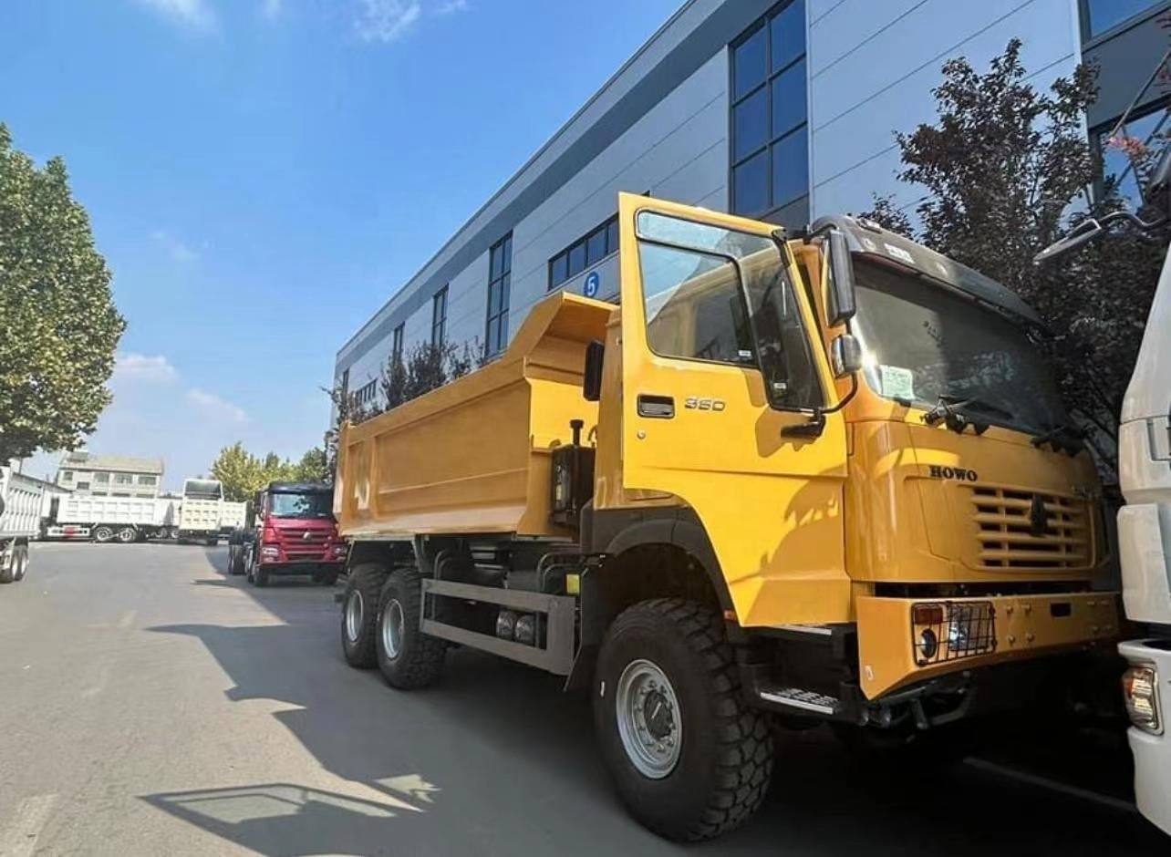 New Heavy Duty Sino HOWO 8X4 U-type bucket Heavy Duty Mining Dump Tipper Truck