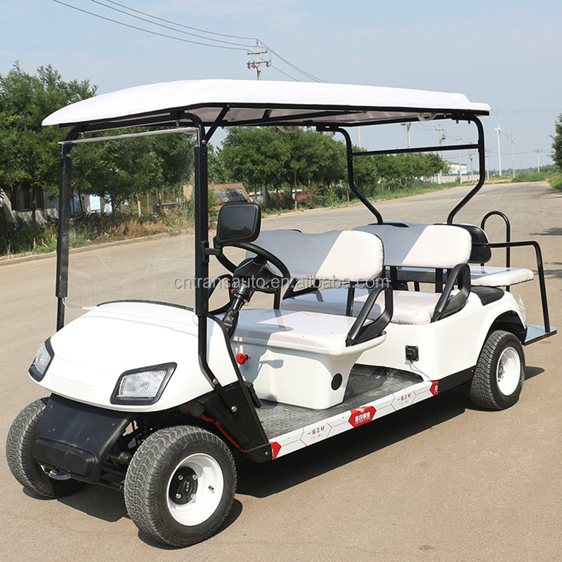 TRANSAUTO chinese golf carts sports car golf cart with 6 passenger