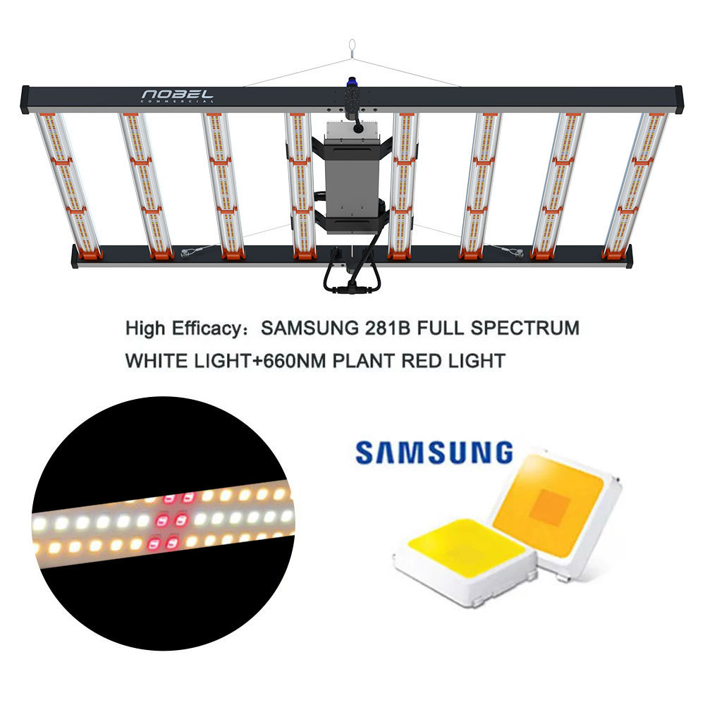 320W Waterproof LED Grow Light  Full Spectrum Electronic Grow Light LED Bar With Controller