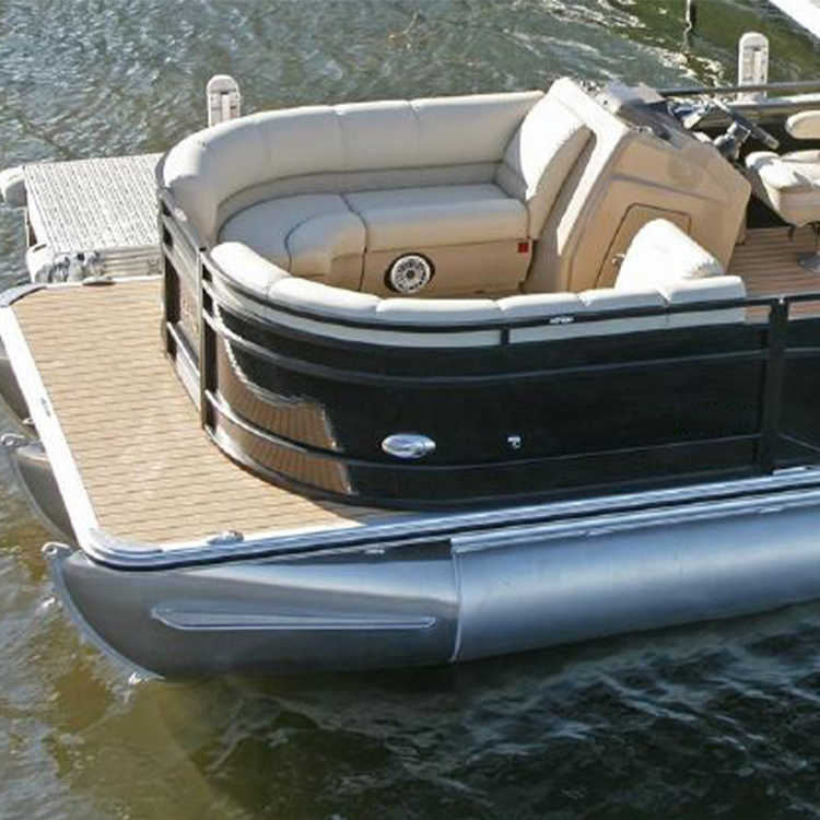 Professional Custom Luxury And Leisure Ocean Pontoon Sport Yacht Aluminum Luxury Pontoon Boat