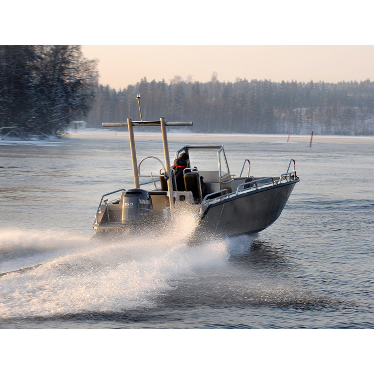 Aluminum Boat Luxury Yacht Lifestyle Aluminum Fishing Boat With Cabin Aluminum Pontoon Boat For Sale