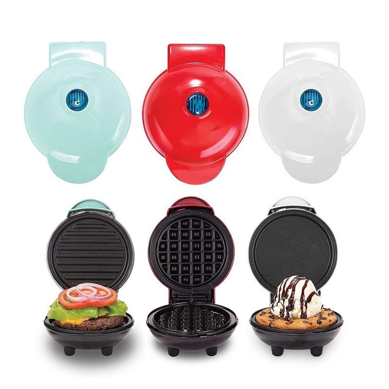 CE GS RoHS LFGB CB ETL  12CM diameter Small cake maker pop cake maker Bubble Mini Waffle maker