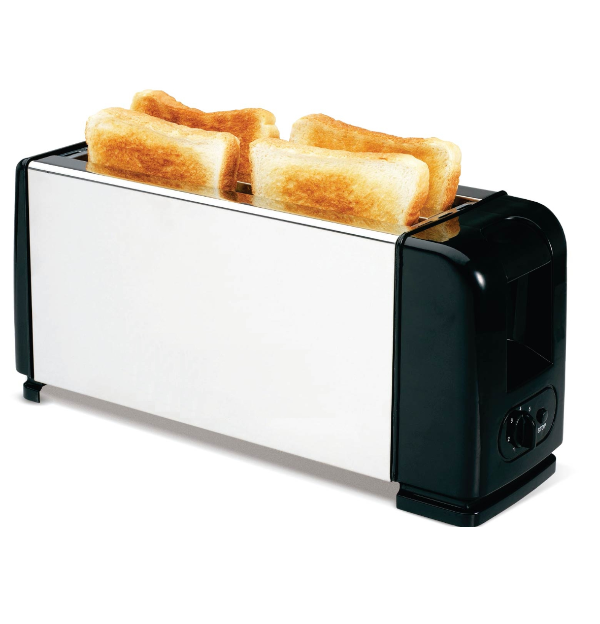 CE GS RoHS LFGB CB 2 slice 4 slice Stainless steel Toaster