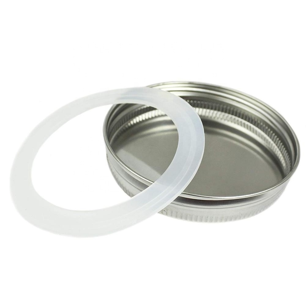 70mm 86mm screw cap 304 stainless steel mason jar lid