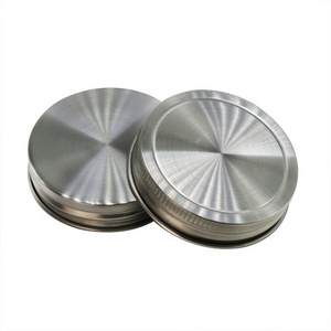 70mm 86mm screw cap 304 stainless steel mason jar lid