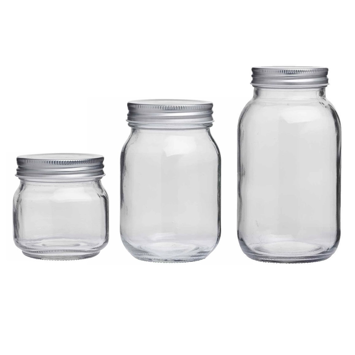 High Quality Canning Jar 4oz 8oz 12oz 16oz 25oz 32oz Glass mason jar with lid