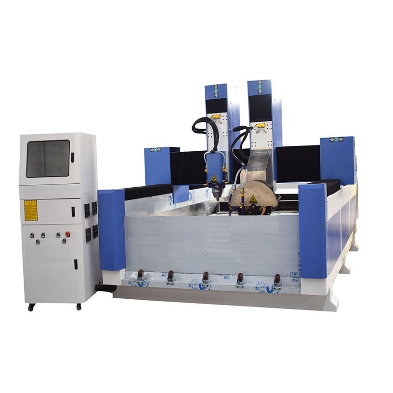 cnc router granite cutting stone edge polishing bridge saw machine cnc router milling machine