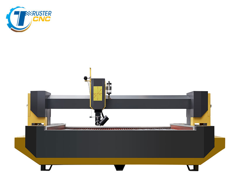 5 axis water jet cutting machine for cutting steel and stone water jet cutter price