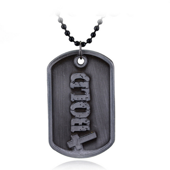 Fast Delivery Custom Metal Square Antique Nickel 2D Embossed Logo Dog Tag