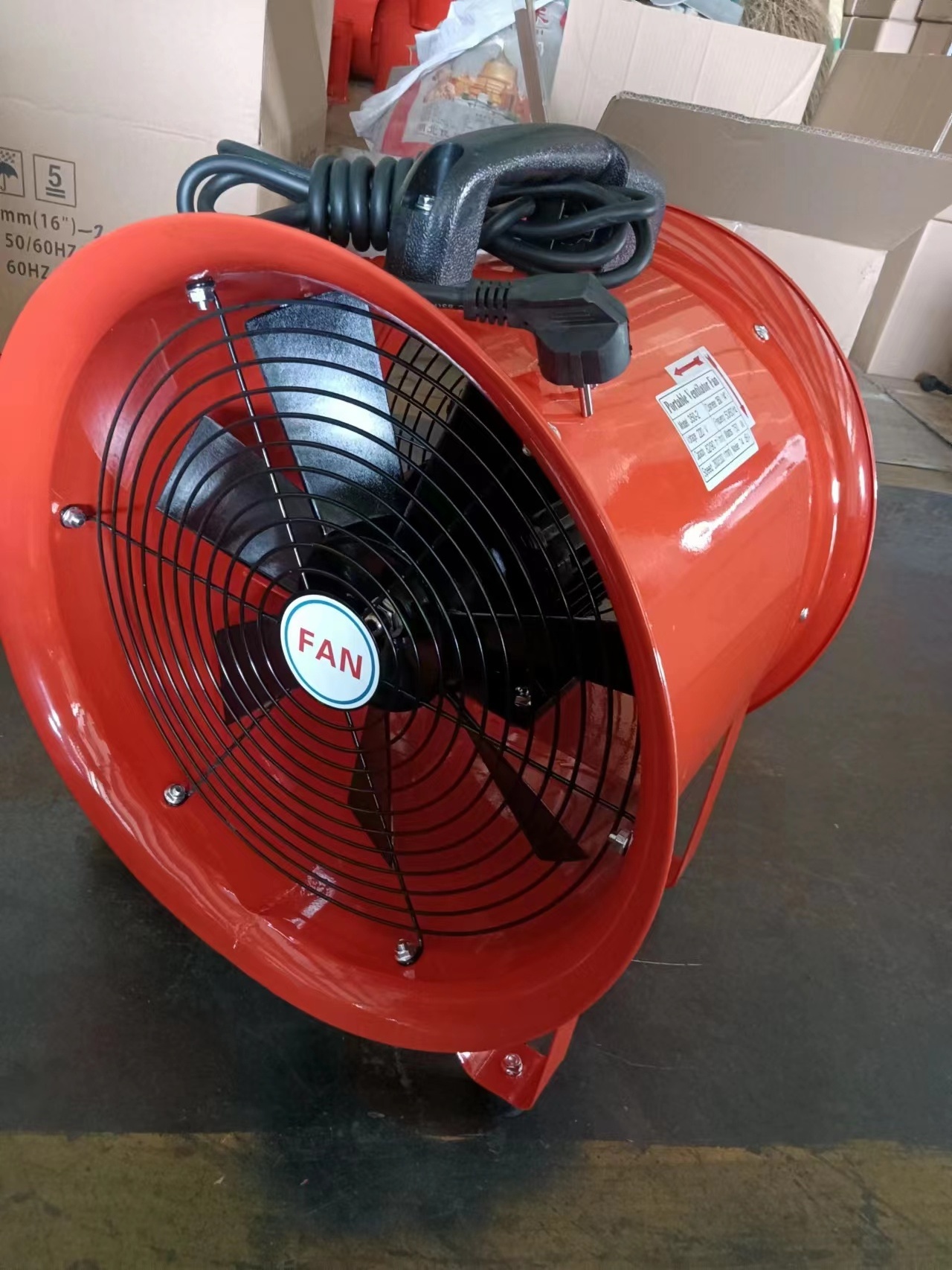 8 10 12 14 16 18 20 24portable axial ventilation fan marine industry fan duct blower ventilation exhaust fanning