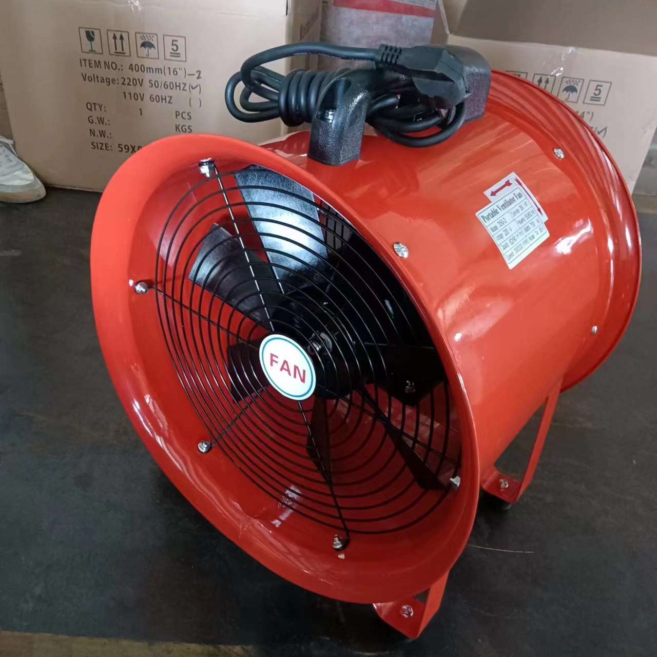 8 10 12 14 16 18 20 24portable axial ventilation fan marine industry fan duct blower ventilation exhaust fanning