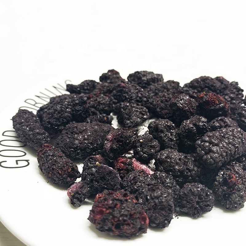 dessert deco of TTN CHEAP Price List of wholesale crispy snacks freeze dried mulberry