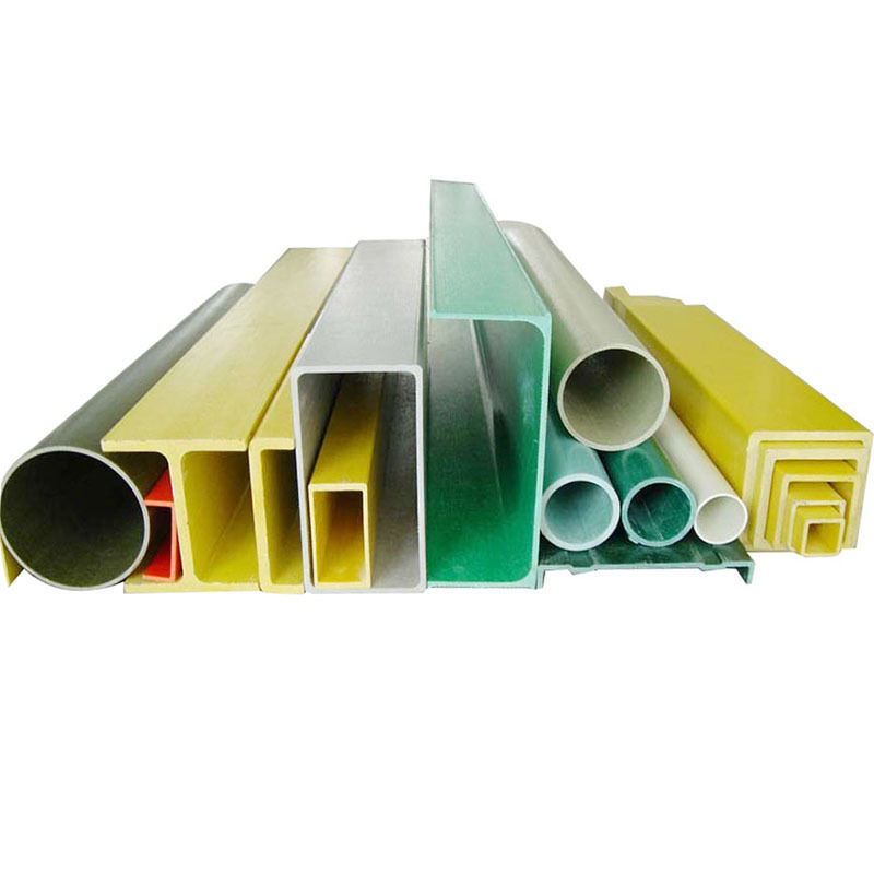 Fiberglass Pultruded profile FRP construction Reinforced beams GRP Pultrusion Rectangular Pipe