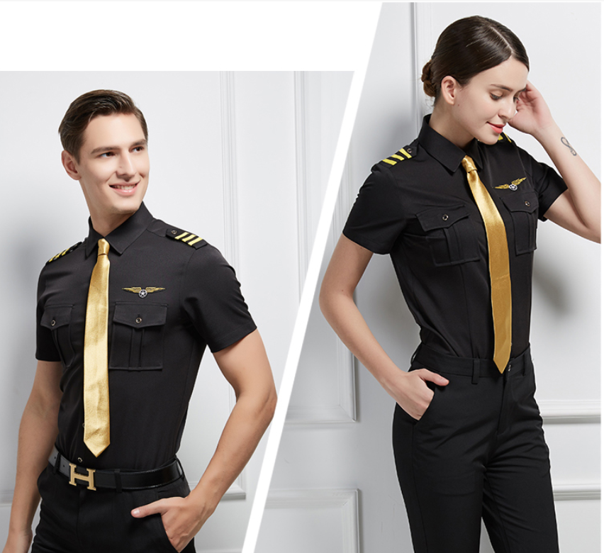 Men Airline Pilot Uniformair Airlines Uniform Airline Stewardess Uniform