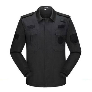 Black Security Combat Uniform Guard Uniform Security Guard Uniforms For Sale