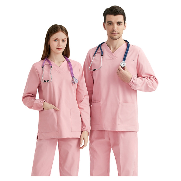 New Lab Coat+pants Operating Room Workwear Pet Doctor Nurse Clothes Dental Clinic Uniforms Nursing Uniform Scrubs Sets Wholesale