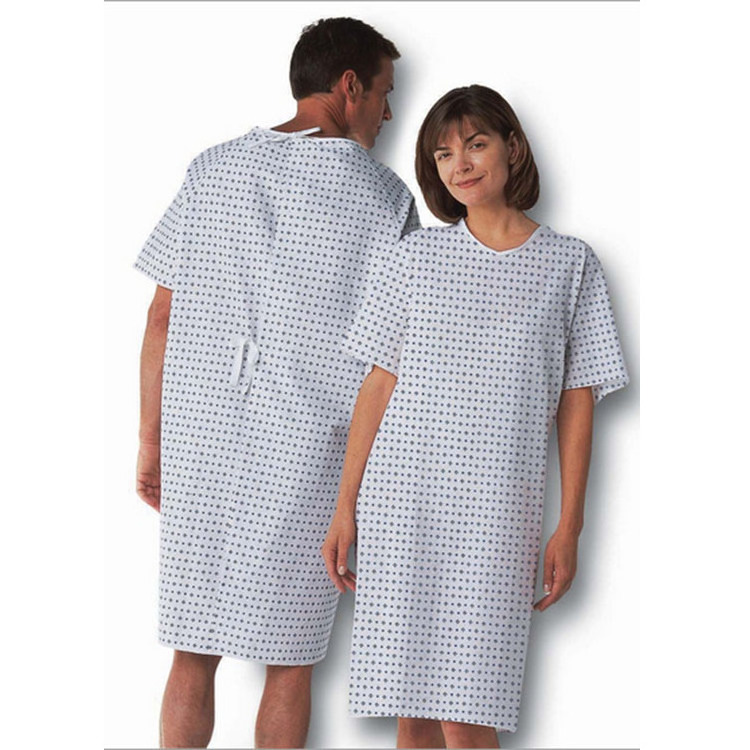 Hospital Uniforms Hospital Clothing Patient Gown Patient Gown Cotton Patient Gown Disposable Hospital Linen Medical